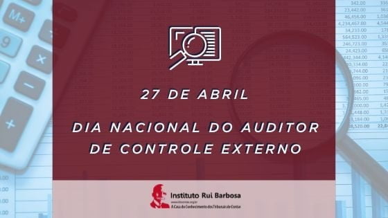 27 DE ABRIL DIA DO AUDITOR DE CONTROLE EXTERNO