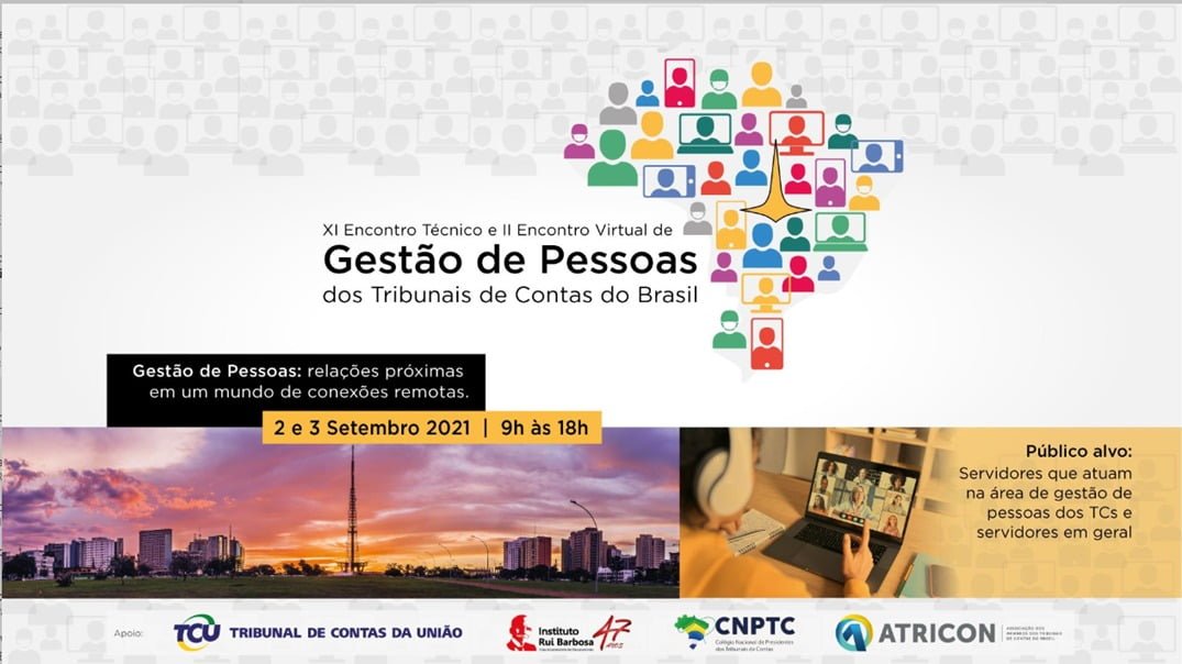 XI Encontro Técnico e II Encontro Virtual de Gestão de Pessoas dos TCs