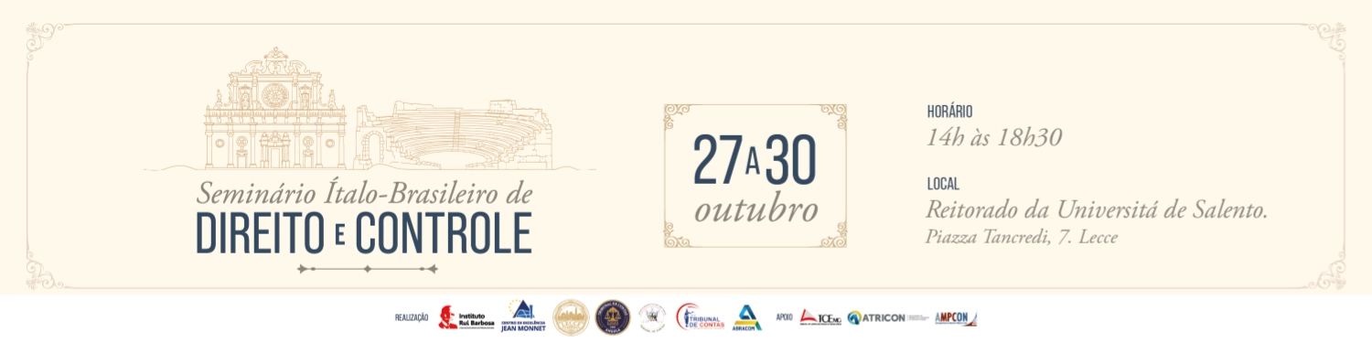 Seminário Ítalo-brasileiro de Direito e Controle