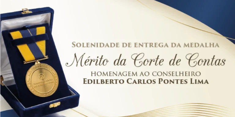 Conselheiro Edilberto Pontes será agraciado com a Medalha Mérito de Contas do TCE Ceará
